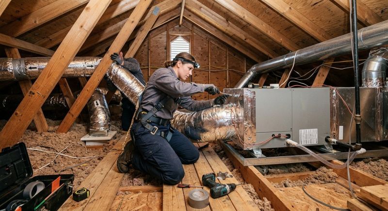 Attic Furnace Installation in Kansas City, MO