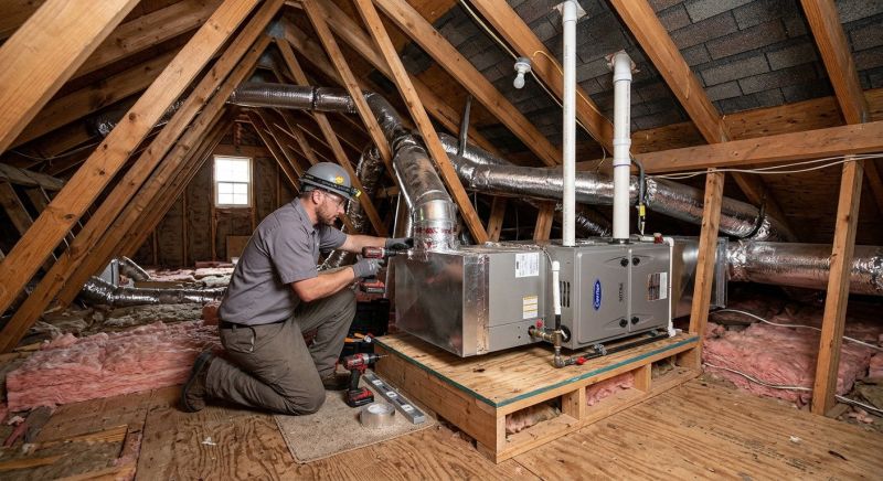 Attic Heating Installation in Sarasota, FL