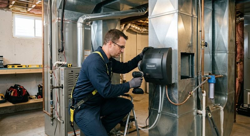 Attic Humidifier Installation in Kansas City, MO