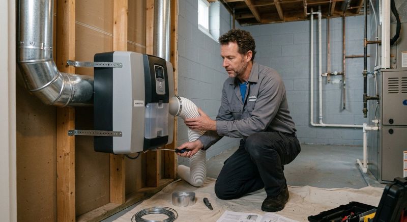 Attic Humidifier Installation in Monmouth County, NJ