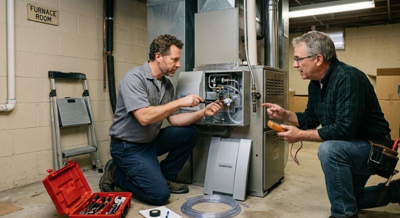 Central Humidifier Repair in Cincinnati, OH