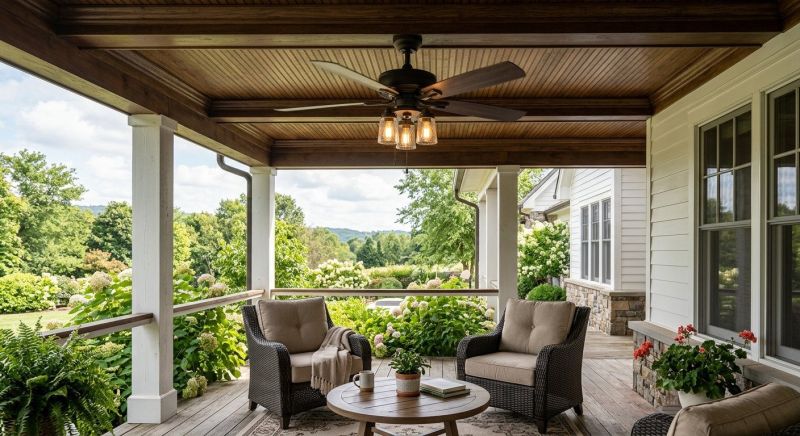 Patio Fan Installation in Conroe, TX
